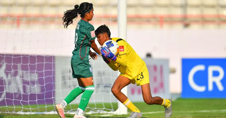 ম্যাচের একটি মুহূর্ত